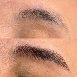 Eyebrow Tattoo result by LA LA LASH in Atlanta, GA
