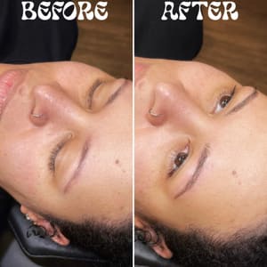 Eyebrow Tattoo result by La Lune Brows in Shelton, WA