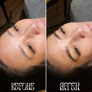Eyebrow Tattoo result by La Lune Brows in Shelton, WA