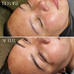 Eyebrow Tattoo result by La Lune Brows in Shelton, WA