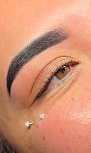 Eyebrow Tattoo result by LA. Perez Threading & Esthetics LLC in Pueblo, CO