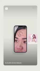 Eyebrow Tattoo result by LA Studio Brows Beauty LLC in Bakersfield, CA