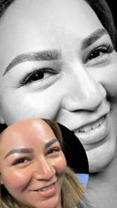 Eyebrow Tattoo result by LAB Artistry Studio ( Lashes - Brows - Permanent Makeup ) in Hanford, CA