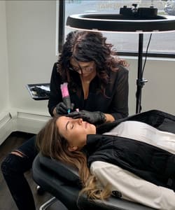 Eyebrow Tattoo result by LaBelle Brow Studio in Aberdeen, SD