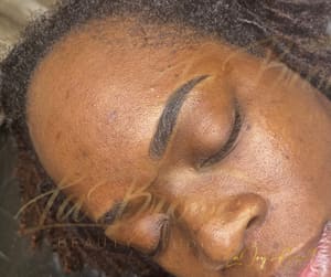 Eyebrow Tattoo result by LaBrows Beauty Studio in Dallas, TX