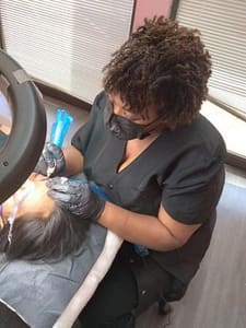 Eyebrow Tattoo result by LaBrows Beauty Studio in Dallas, TX