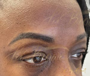 Eyebrow Tattoo result by LaBrows Beauty Studio in Dallas, TX