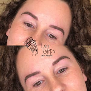 Eyebrow Tattoo result by LadiiEgypt's Brow Paradise in Lincoln, NE