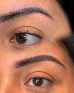 Eyebrow Tattoo result by Ladise Precision Brows in Cedar Hill, TX