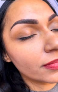 Eyebrow Tattoo result by Ladise Precision Brows in Cedar Hill, TX