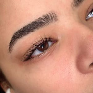 Eyebrow Tattoo result by LADY LASH PRO- Microblading Eyebrow Lash Extension Facial in upper Kirby-Houston in Houston, TX