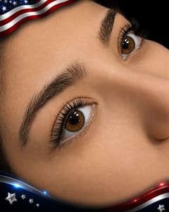 Eyebrow Tattoo result by LADY LASH PRO- Microblading Eyebrow Lash Extension Facial in upper Kirby-Houston in Houston, TX