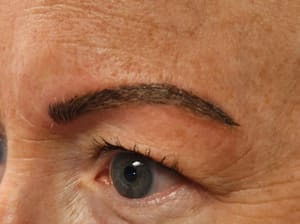 Eyebrow Tattoo result by Lady-Like Studios in Fond Du Lac, WI