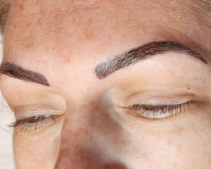 Eyebrow Tattoo result by Lady-Like Studios in Fond Du Lac, WI