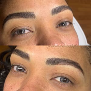 Eyebrow Tattoo result by Lady Moon Cosmetic Tattooing in Grand Island, NE