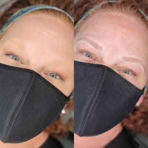 Eyebrow Tattoo result by Lady O Brows in Waverly, OH