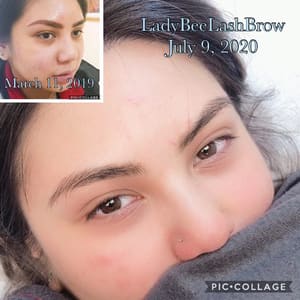 Eyebrow Tattoo result by LadyBee Lash&Brow in Middletown, CT
