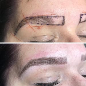 Eyebrow Tattoo result by LAE Beauty Bar in Gainesville, FL