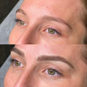 Eyebrow Tattoo result by Lakeland Brows (Inside Bella Glam Beauty Salon) in Lakeland, FL