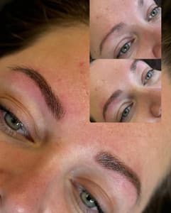 Eyebrow Tattoo result by Lakeside Aesthetics Spa in Winthrop, ME