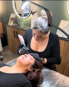 Eyebrow Tattoo result by Lala Beauty Bar- Denver Lash - Brow - Spray Tan in Denver, CO