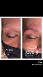 Eyebrow Tattoo result by Lamar Beauty Bar (lashedbyshannon) in Glasgow, KY