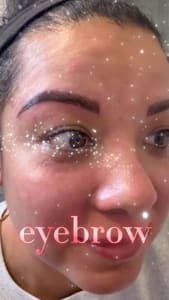 Eyebrow Tattoo result by Lan Aura Beauty in Aubrey, TX