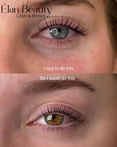 Eyebrow Tattoo result by Élan Lash & Brows in Houston, TX
