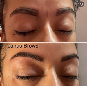 Eyebrow Tattoo result by Lana's Brows Permanent Make-Up in Boca Raton, FL