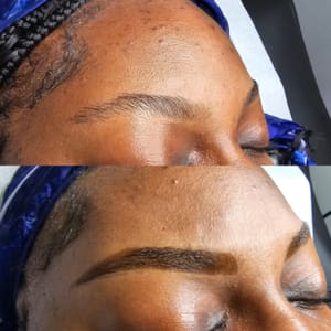 Eyebrow Tattoo result by Lanadel Spa in Westbury, NY
