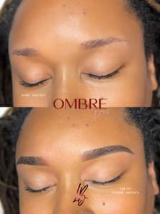 Eyebrow Tattoo result by Lapri Beauty in Greenbelt, MD