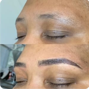 Eyebrow Tattoo result by LARA House of Beauty in West Palm Beach, FL