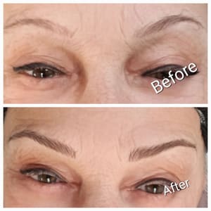 Eyebrow Tattoo result by Lara Permanent Makeup in Rancho Cucamonga, CA