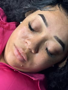 Eyebrow Tattoo result by Lara Skincare and Beauty in Tampa, FL