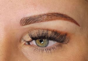 Eyebrow Tattoo result by Lash Addict's Lash Studio in Anna, TX