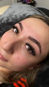 Eyebrow Tattoo result by Lash Ale in Katy, TX