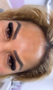 Eyebrow Tattoo result by Lash And Beauty Bar in Elmwood Park, NJ