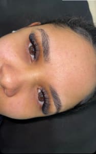 Eyebrow Tattoo result by Lash And Beauty Bar in Elmwood Park, NJ