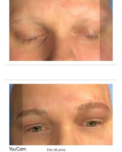 Eyebrow Tattoo result by Lash And Brow Bar by Mali in Staten Island, NY