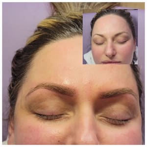 Eyebrow Tattoo result by Lash And Brow Bar by Mali in Staten Island, NY