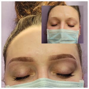 Eyebrow Tattoo result by Lash And Brow Bar by Mali in Staten Island, NY