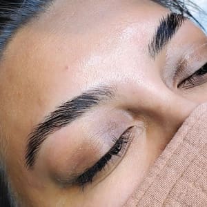 Eyebrow Tattoo result by Lash and Company Med Spa - Westminster in Westminster, CO