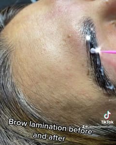 Eyebrow Tattoo result by Lash and Glow Studio in San Fernando, CA
