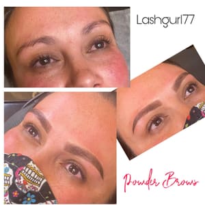 Eyebrow Tattoo result by Lash Bar & Permanent Makeup in Littleton, CO