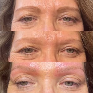 Eyebrow Tattoo result by Lash + Beauty Bar in Germantown, WI