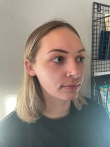 Eyebrow Tattoo result by Lash + Beauty Bar in Germantown, WI
