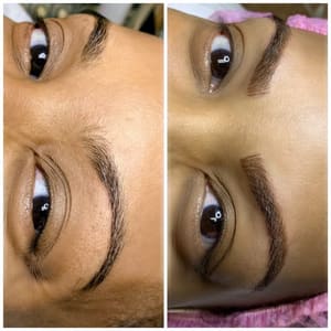 Eyebrow Tattoo result by LASH Beauty Spa in Tampa, FL