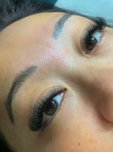 Eyebrow Tattoo result by Lash & Brow Angels in Alpharetta, GA