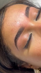 Eyebrow Tattoo result by Lash & Brow Angels in Alpharetta, GA