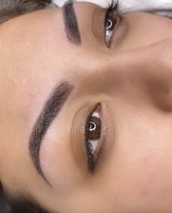 Eyebrow Tattoo result by Lash & Brow By Kim in Lynnwood, WA
